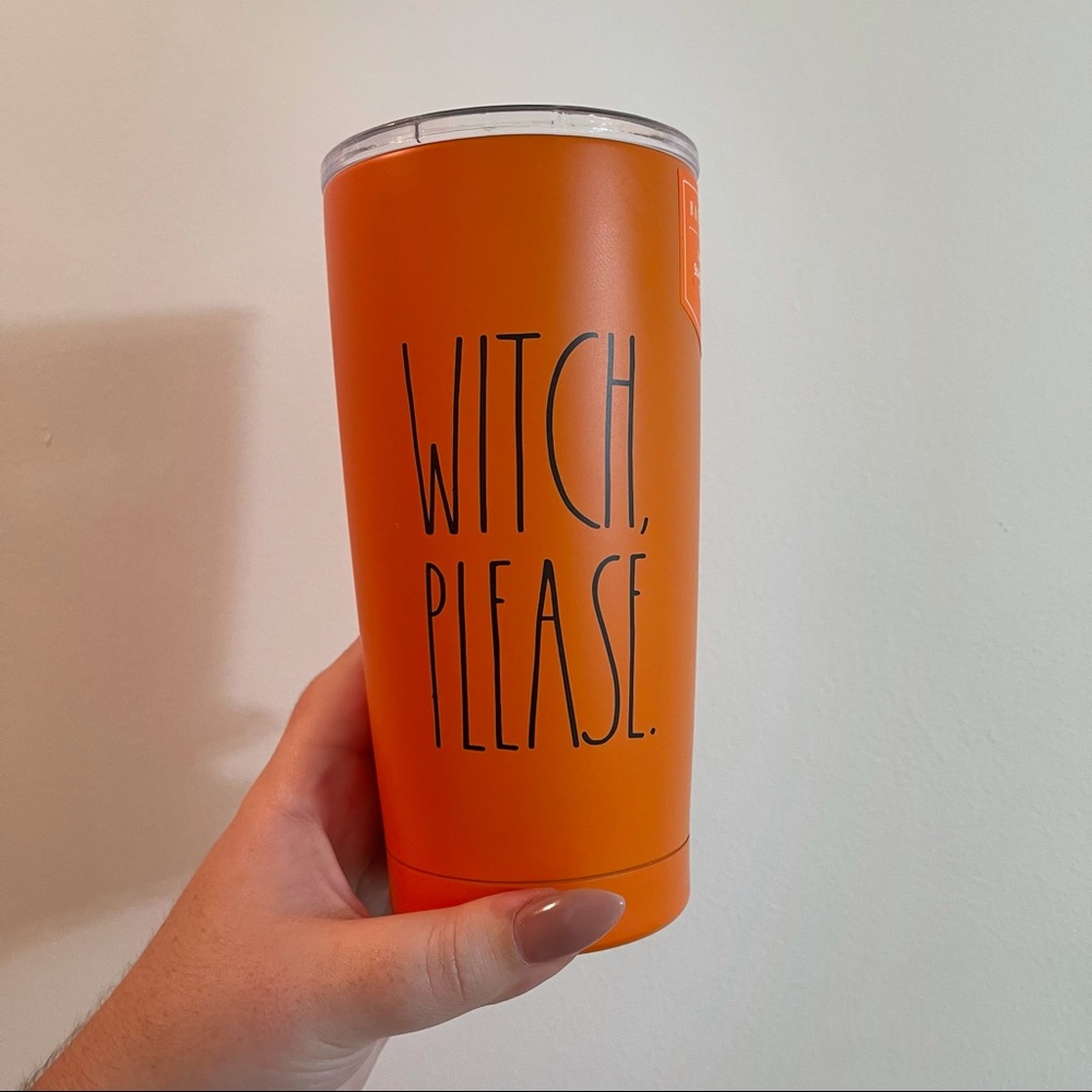 Rae Dunn Witch Please Halloween Tumbler
